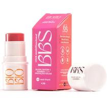 BBS Stick BIOBIO Blush Batom E Sombra - Ácido Hialurônico & FPS63 Tutti Fruti