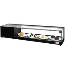 BC-VFRD1500 - Beta Vitrine Refrigerada para doces Preta 1,50m - 127V - Omega - Comercial BC-VFRD1500 - Beta Vitrine Refrigerada para doces Preta 1,50m - 127V - Omega - Comercial