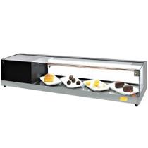 BC-VFRD1500 - Vitrine Refrigerada Beta para doces 1,50m Prata - 127V - Omega BC-VFRD1500 - Vitrine Refrigerada Beta para doces 1,50m Prata - 127V - Omega