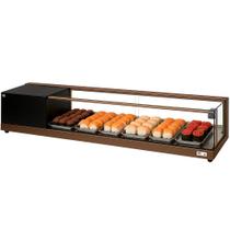 BC-VFRS1500 - Vitrine Refrigerada Sushi Beta 1,50m Café - 127V - Omega