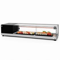 BC-VFRS1500 - Vitrine Refrigerada Sushi Beta 1,50m Prata - 127V - Omega