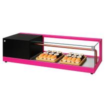 BC-VFRS900 - Vitrine Refrigerada Sushi Beta 90cm Rosa - 220V - Omega BC-VFRS900 - Vitrine Refrigerada Sushi Beta 90cm Rosa - 220V - Omega