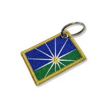 BC0011-011 Bandeira Uberlândia MG Patch Bordado 5,7x3,8cm Tipo de material:C) Chaveiro BC0011-011 Bandeira Uberlândia MG Patch Bordado 5,7x3,8cm Tipo de material:C) Chaveiro