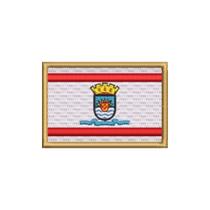 BC0018-075A Bandeira Florianópolis Patch Bordado 7,5x5,0cm