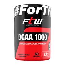 BCAA 1.000 200mg 60 cápsulas FTW