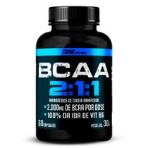 Bcaa 2:1:1 - 2000mg - Pote 60 Cápsulas - Pro Healthy