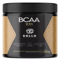 BCAA 2:1:1 - 200g - Recuperação muscular - SOLLO NUTRITION