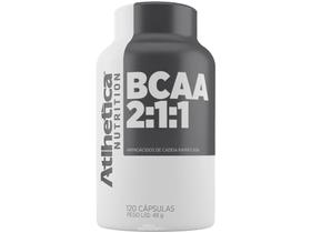 BCAA 2:1:1 Atlhetica Nutrition 120 Cápsulas - Natural