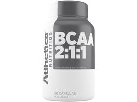 BCAA 2:1:1 Atlhetica Nutrition em Cápsulas - 60 Cápsulas
