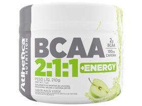 Bcaa 2:1:1 + Energy - 210g Maça Verde - Atlhetica - Atlhetica Nutrition