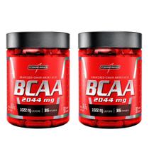 Bcaa 2044mg 90 Caps Integralmedica Kit 2 Potes