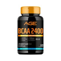 BCAA 2400 120 cápsulas - AGE