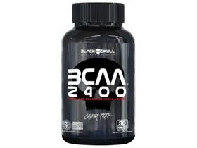 Bcaa 2400 30 Cápsulas Caveira Preta Black Skull