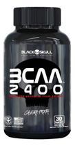 Bcaa 2400 30 Cápsulas Caveira Preta Black Skull
