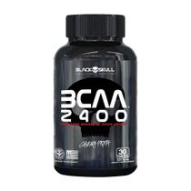 Bcaa 2400 30 Cápsulas Caveira Preta Black Skull