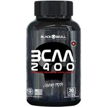 Bcaa 2400 30 Tabletes Caveira Preta - Black Skull - Massa Muscular