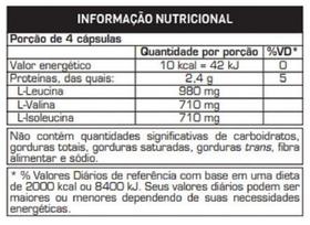 BCAA 2400 (60 caps) - Padrão: Único