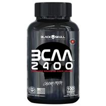 BCAA 2400 Caveira Preta - 100 Tabletes - Black Skull