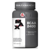 Bcaa 2400mg 100 Cápsulas Concentrado Original Max Titanium Bcaa 2400mg 100 Cápsulas Concentrado Original Max Titanium