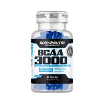 BCAA 3000 60 Capsulas Aminoacidos Essenciais Enriquecido com vitamina B6 Sem Sabor Ultra Concentrado Rapida Absorção Importado Original