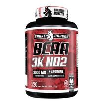 Bcaa 3k No2 com Arginina Snake Dragon Red pote 120 Cápsulas Bcaa 3k No2 com Arginina Snake Dragon Red pote 120 Cápsulas