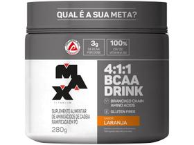 BCAA 4:1:1 - 280g Drink Laranja - Max Titanium