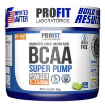 Bcaa 6:1:1 Em Pó Super Pump 300g - Profit Labs Sabor Limão