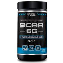 Bcaa amino 6g 120 cápsulas 60 doses - anabolic labs