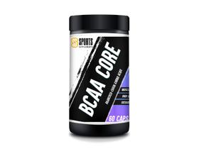 Bcaa core muscle mass 60 cápsulas sports supplements