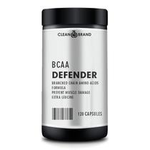 Bcaa Defender Muscle Building - 120 Cápsulas - 60 Doses - Clean Brand - CLEANBRAND