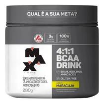 Bcaa Drink 4:1:1 280g Max Titanium Crescimento Muscular