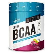 Bcaa Drink 5:1:1 Pote 300g Sabor Uva Shark Pro