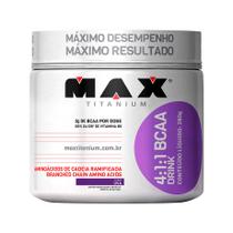BCAA Drink Uva Aminoácidos Essenciais Manutenção Muscular - Max Titanium