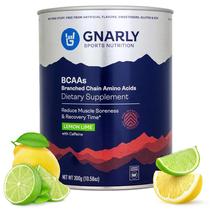 BCAA em pó Gnarly Nutrition Limão com Cafeína 300 ml