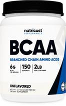 BCAA em Pó Nutricost 2:1:1 - 150 Porções - Sem Sabor