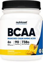 BCAA em pó Nutricost Sabor Abacaxi 90 porções