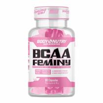 BCAA Feminy Body Nutry 60 Cápsulas Suplemento com Aminoácidos e Vitamina B6
