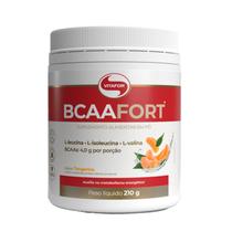 BCAA Fort Aminoácidos Essenciais Sabor Tangerina 210g Vitafor