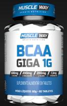 BCAA GIGA 1G Pote 120 tabletes MUSCLE WAY BCAA GIGA 1G Pote 120 tabletes MUSCLE WAY