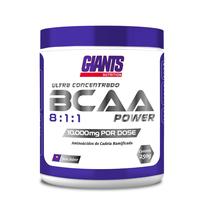 Bcaa Power 4:1:1 250G Ultra Conc 10G Giants - Sem Sabor