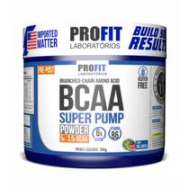 BCAA Suplemento em Po 6.1.1 Super Pump Powder Profit Rico em Aminoácidos Essenciais e Vitamina B6