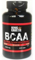 Bcaa Ultra Concentrado 120 Cápsulas 3000mg - King Earth
