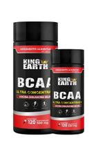 BCAA Ultra Concentrado 120 Cápsulas de 500mg Força, Energia e Recuperação Muscular
