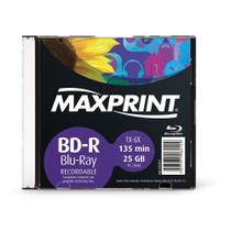 Bd-R Blu-Ray Gravável 25Gb 2X Maxprint