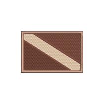 BD0175-004 Bandeira Mergulhador Patch Bordado 7,5x5,0cm