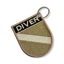 BD0175E-003 Bandeira Mergulhador Patch Bordado 6,8x8,0cm