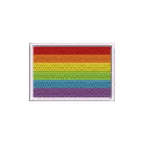 BD0178-001 Bandeira Bordada LGBT 7,5x5cm BD0178-001 Bandeira Bordada LGBT 7,5x5cm