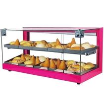 BD10 - Estufa Beta para salgados de 10 bandejas Dupla Rosa - 220V - Omega