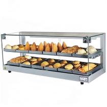 BD12 - Estufa Beta para salgados 12 bandejas Dupla Prata - 220V - Omega