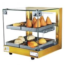 BD4 - Estufa Beta para salgados 4 bandejas Dupla Dourada - 127V - Omega